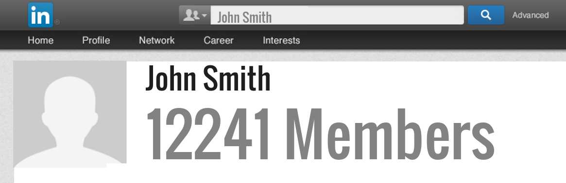 John Smith linkedin profile