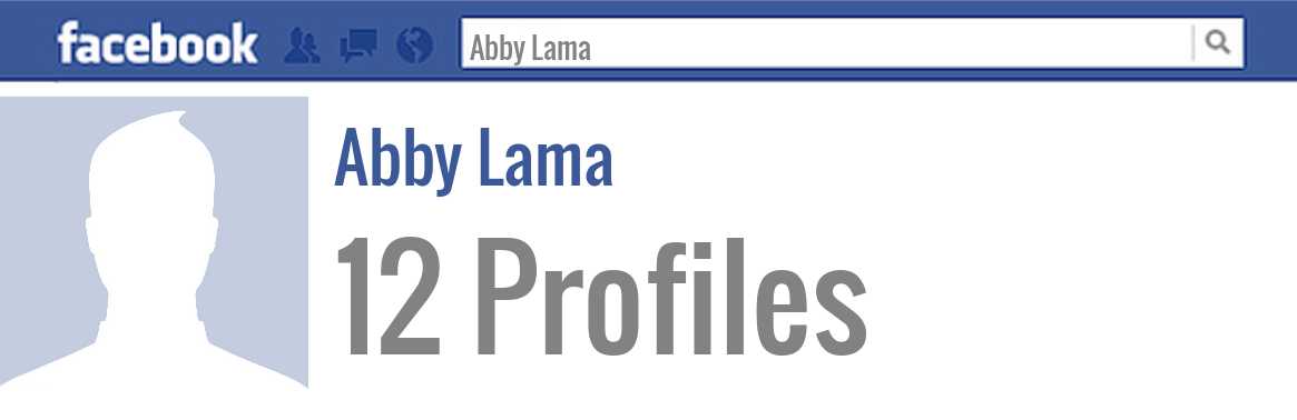 Abby Lama facebook profiles