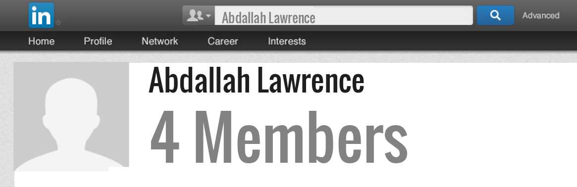 Abdallah Lawrence linkedin profile