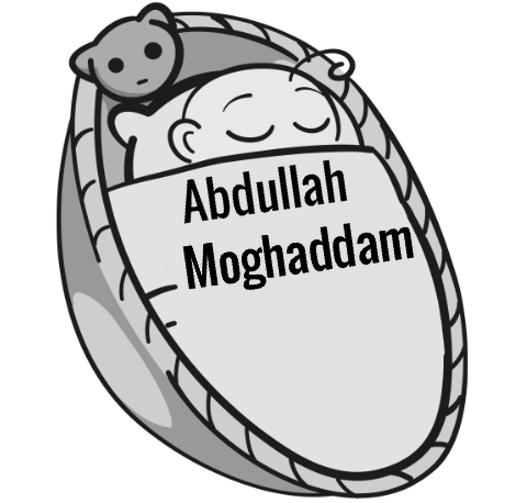 Abdullah Moghaddam sleeping baby
