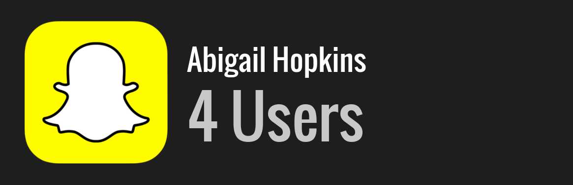 Abigail Hopkins snapchat