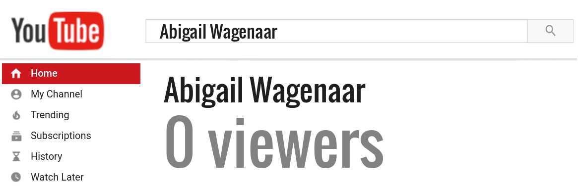Abigail Wagenaar youtube subscribers
