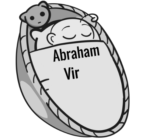 Abraham Vir sleeping baby