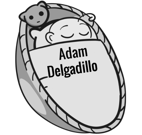 Adam Delgadillo sleeping baby