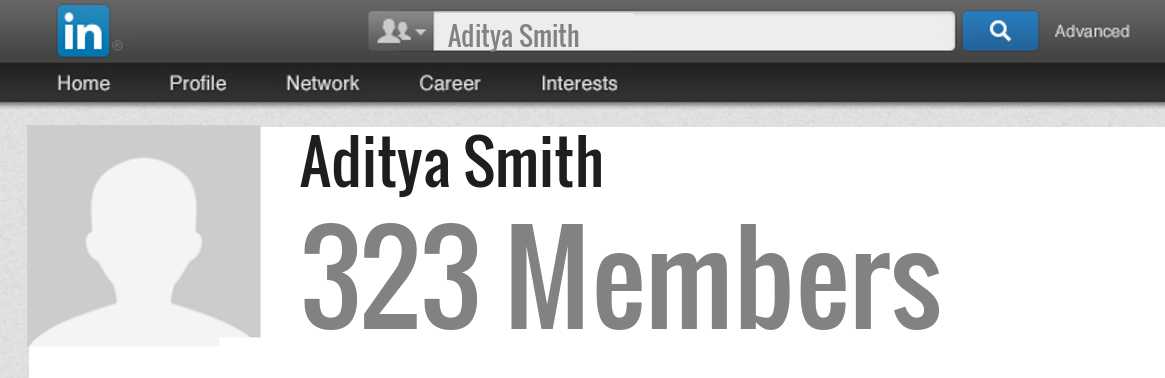 Aditya Smith linkedin profile
