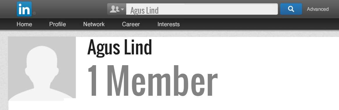 Agus Lind linkedin profile