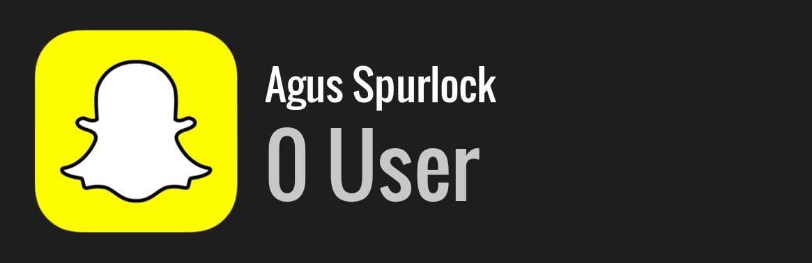 Agus Spurlock snapchat