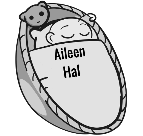 Aileen Hal sleeping baby