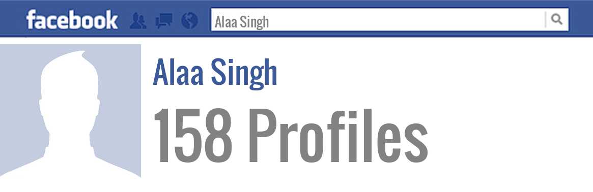 Alaa Singh facebook profiles