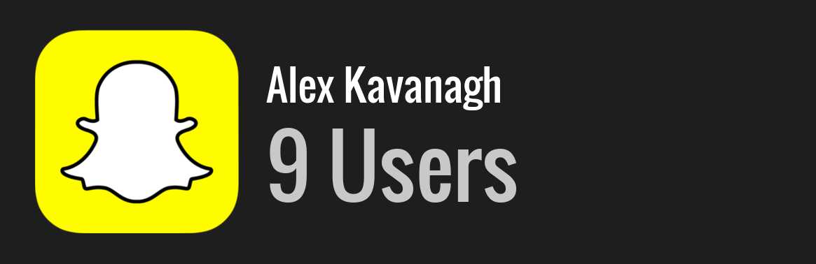 Alex Kavanagh snapchat
