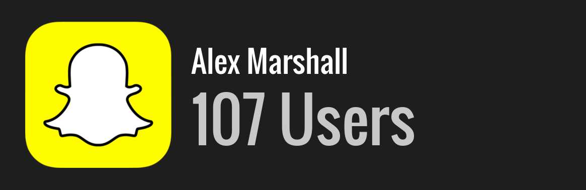 Alex Marshall snapchat