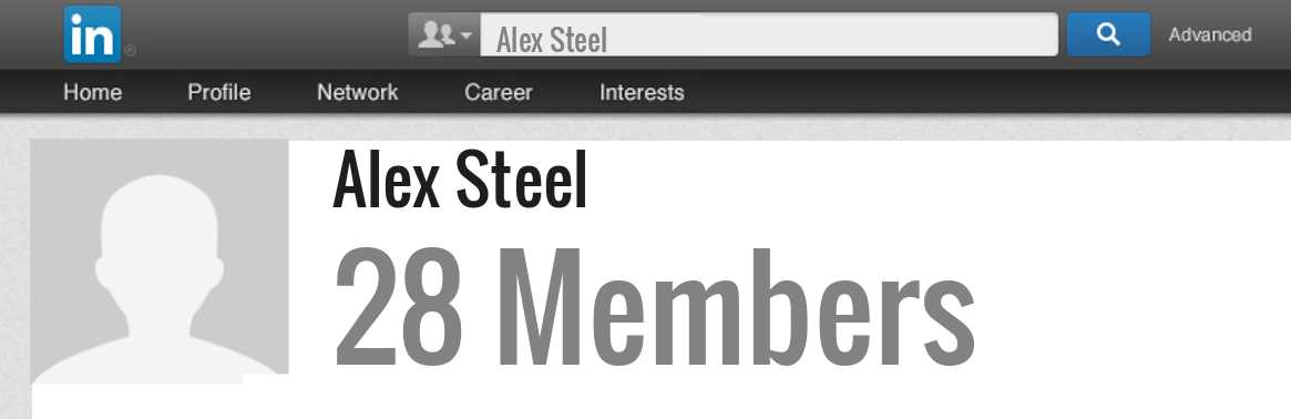 Alex Steel linkedin profile
