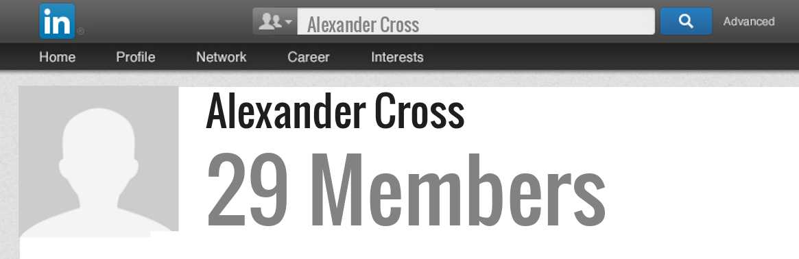Alexander Cross linkedin profile