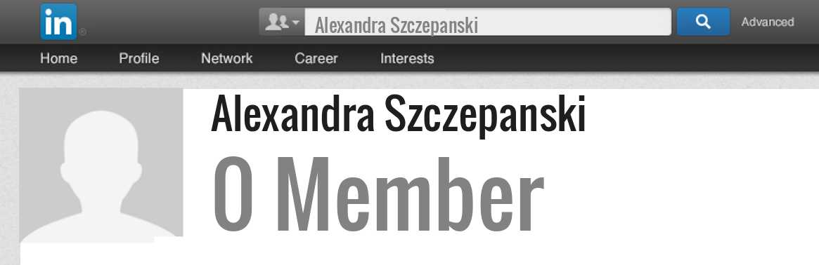 Alexandra Szczepanski linkedin profile