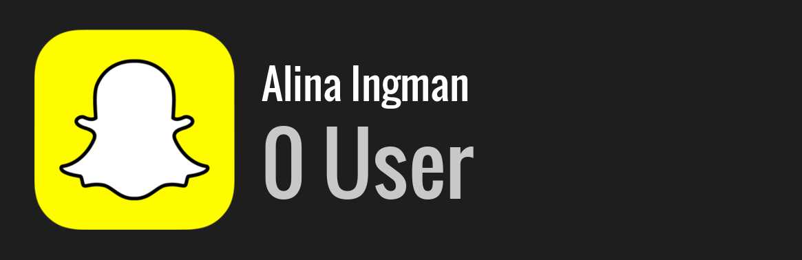 Alina Ingman snapchat