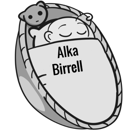 Alka Birrell sleeping baby