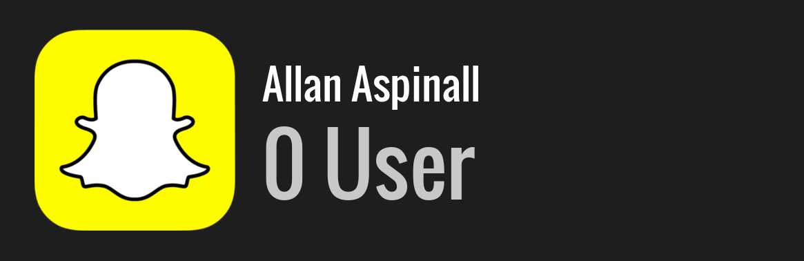 Allan Aspinall snapchat