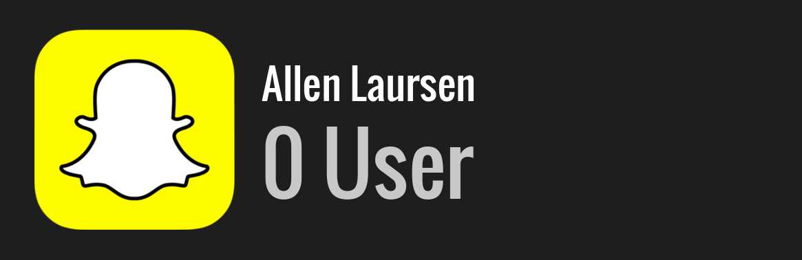 Allen Laursen snapchat