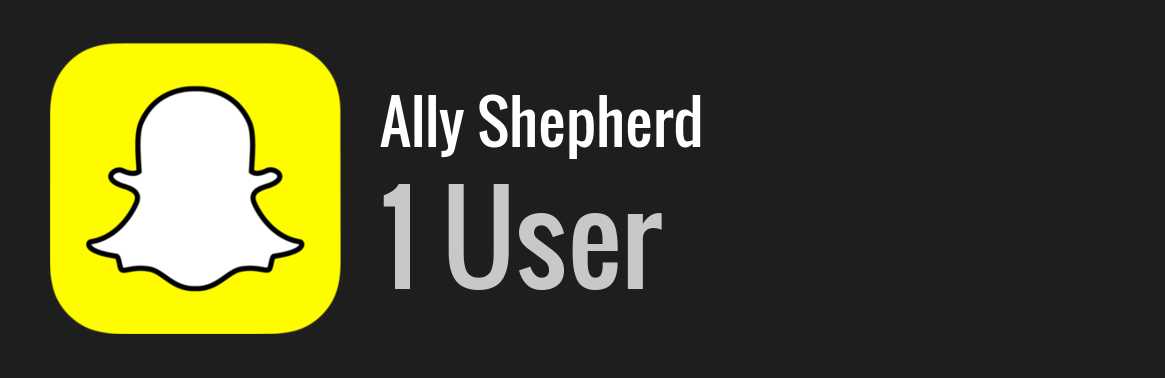 Ally Shepherd snapchat