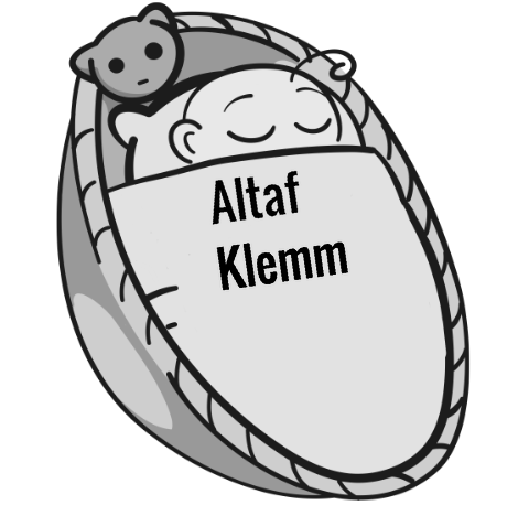 Altaf Klemm sleeping baby