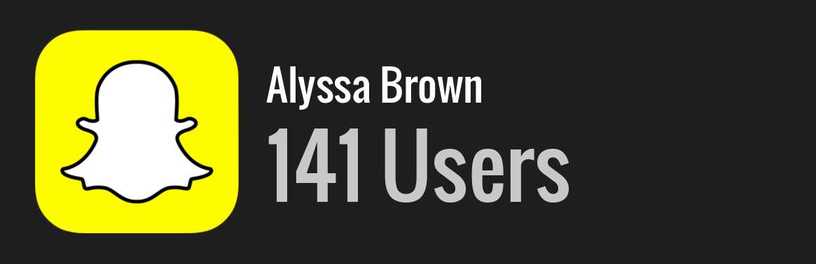 Alyssa Brown snapchat
