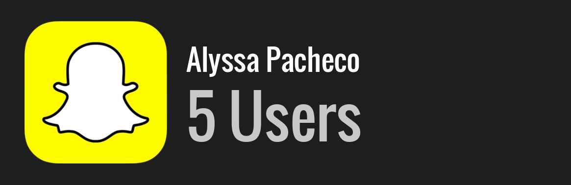Alyssa Pacheco snapchat