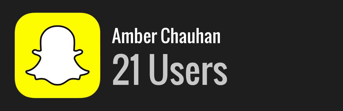 Amber Chauhan snapchat