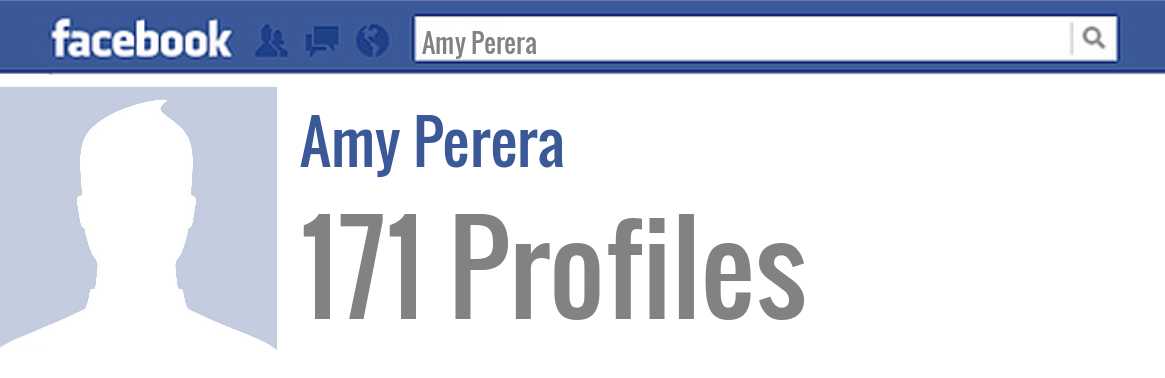 Amy Perera facebook profiles
