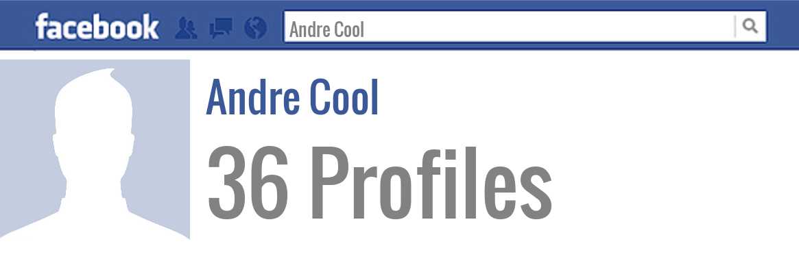 Andre Cool facebook profiles