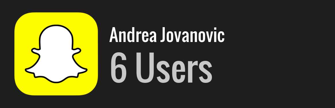 Andrea Jovanovic snapchat
