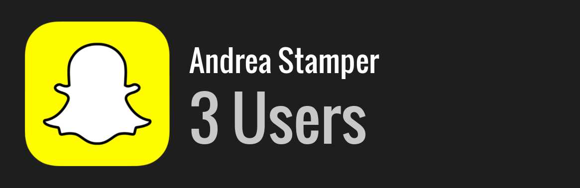 Andrea Stamper snapchat