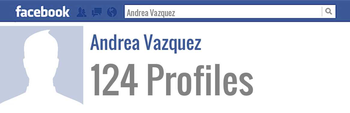 Andrea Vazquez facebook profiles