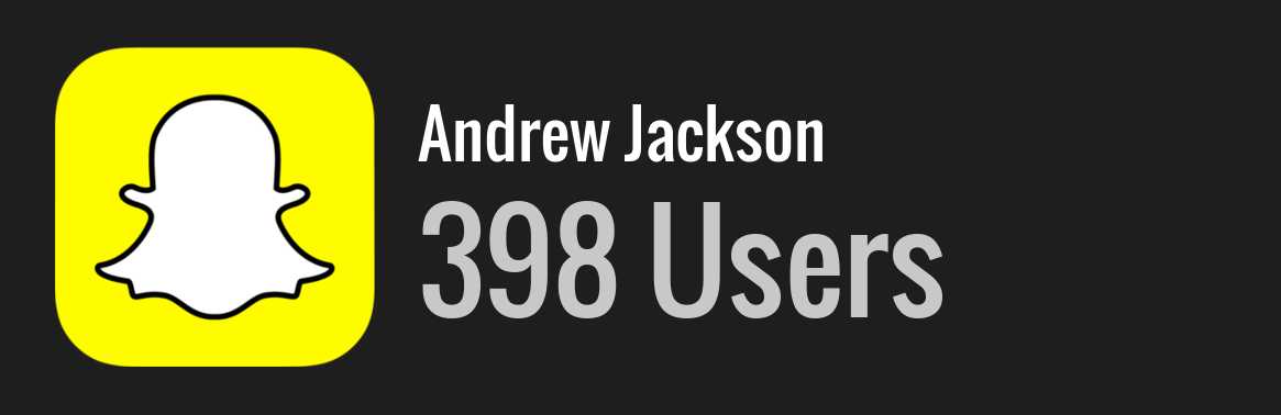 Andrew Jackson snapchat
