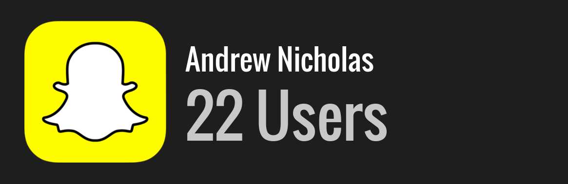 Andrew Nicholas snapchat