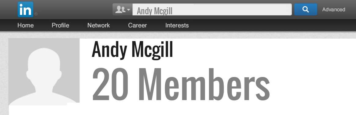 Andy Mcgill linkedin profile