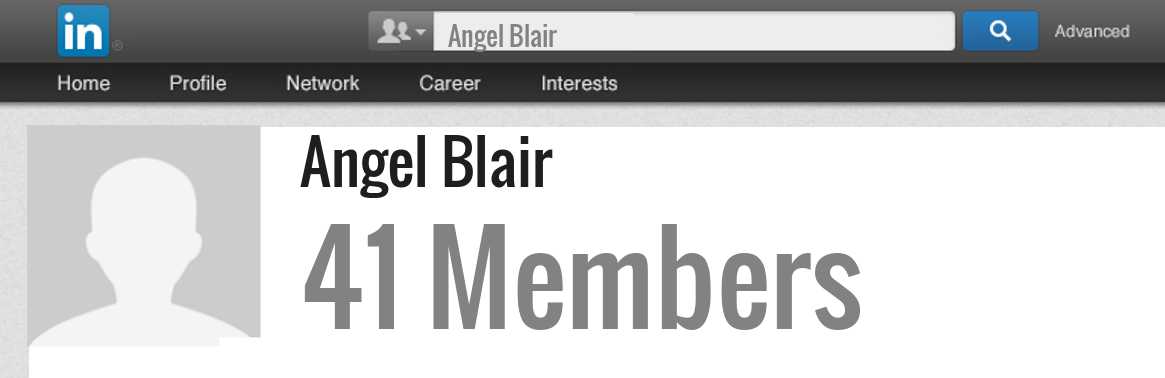 Angel Blair linkedin profile
