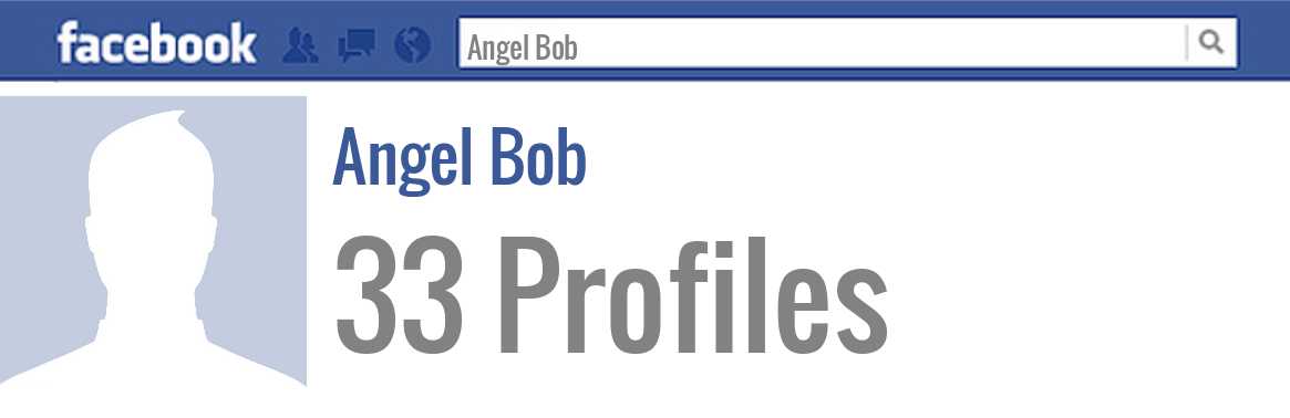 Angel Bob facebook profiles