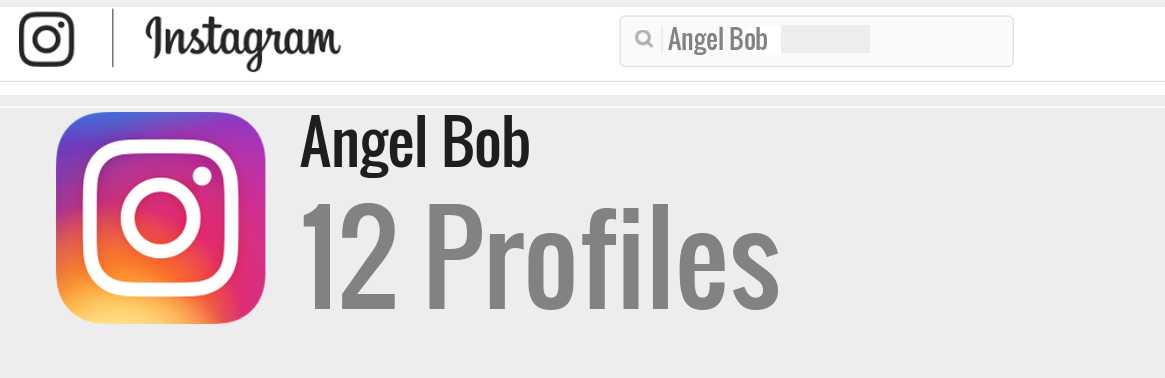 Angel Bob instagram account