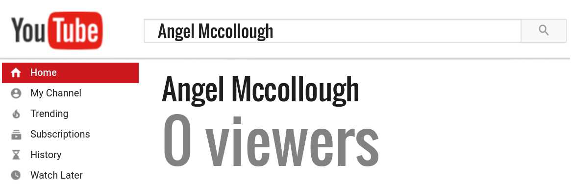 Angel Mccollough youtube subscribers