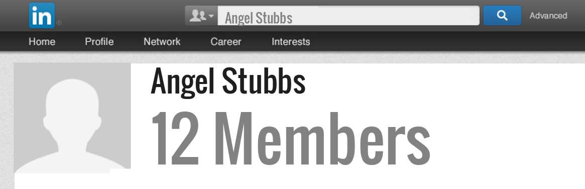 Angel Stubbs linkedin profile