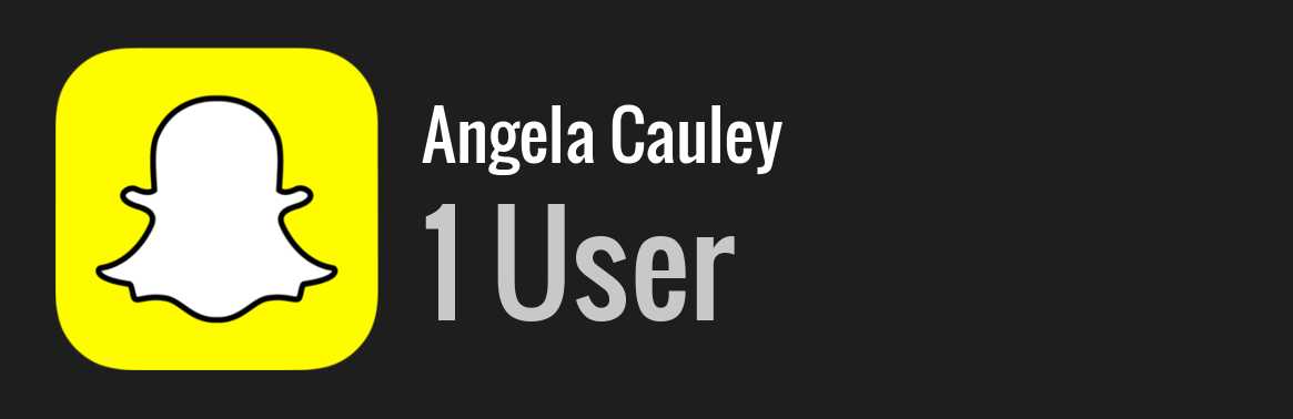Angela Cauley snapchat