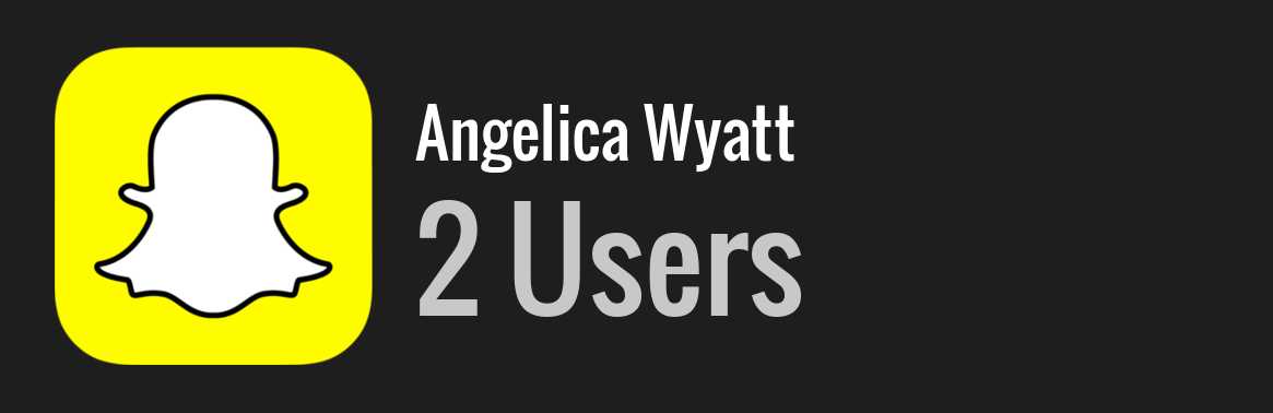 Angelica Wyatt snapchat