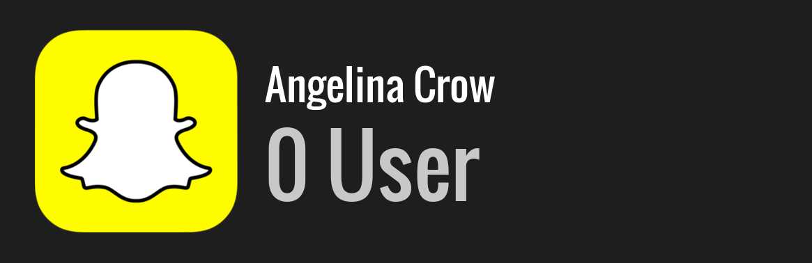 Angelina Crow snapchat