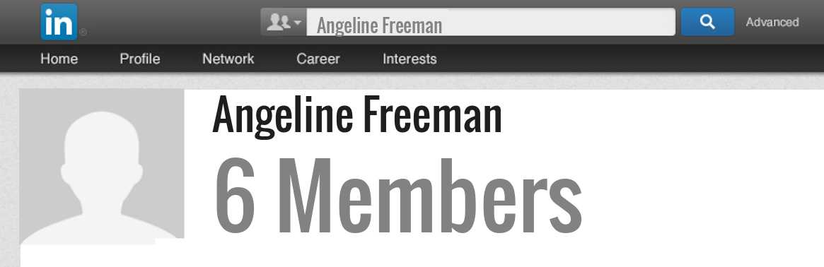 Angeline Freeman linkedin profile