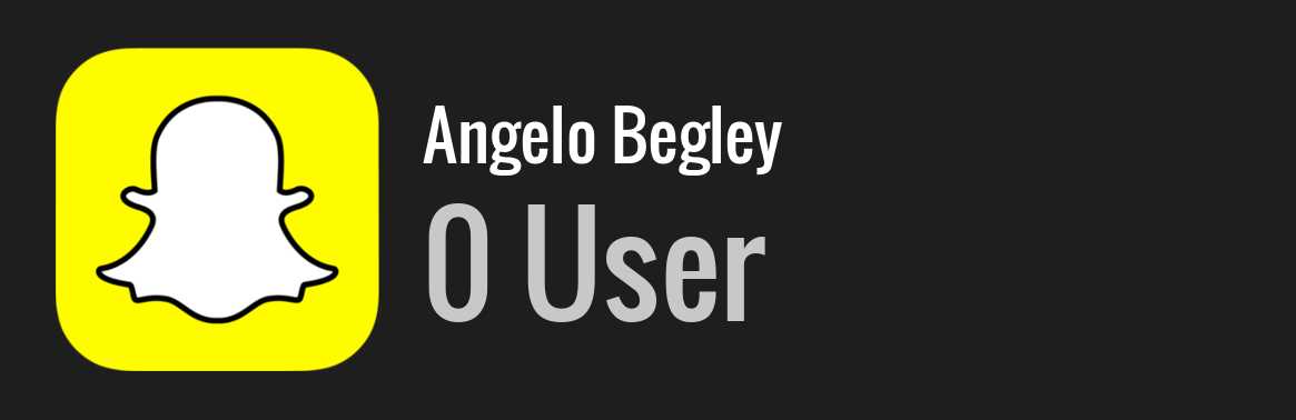 Angelo Begley snapchat