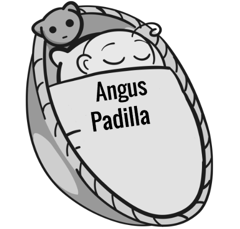 Angus Padilla sleeping baby