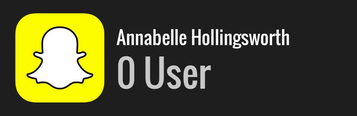 Annabelle Hollingsworth snapchat