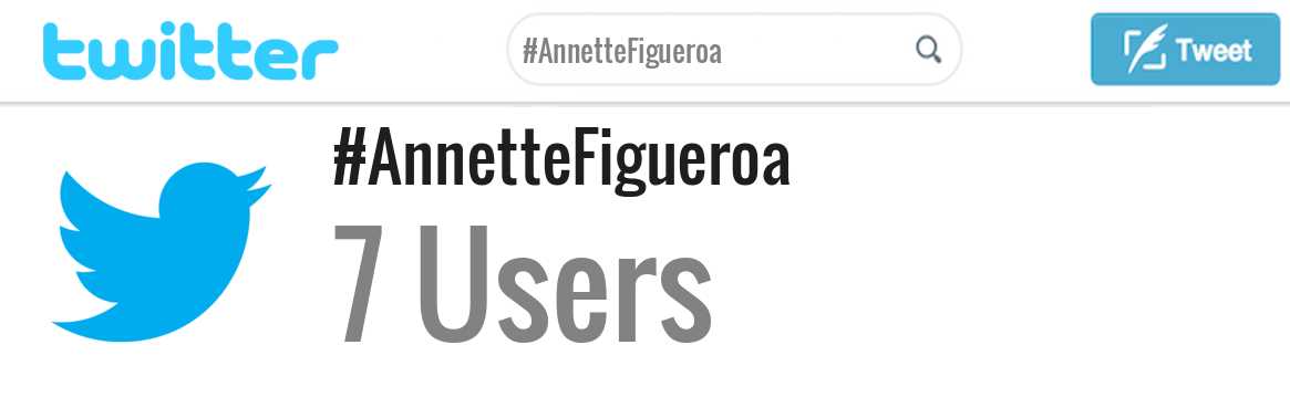 Annette Figueroa twitter account