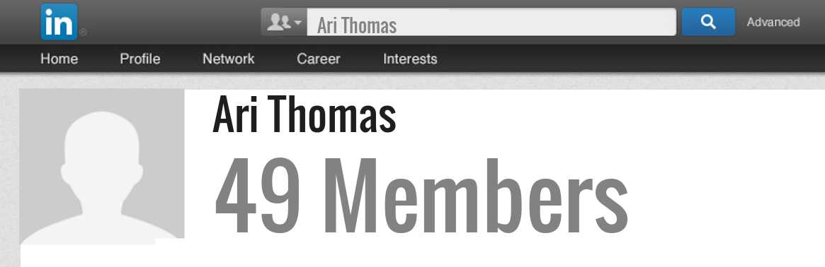 Ari Thomas linkedin profile