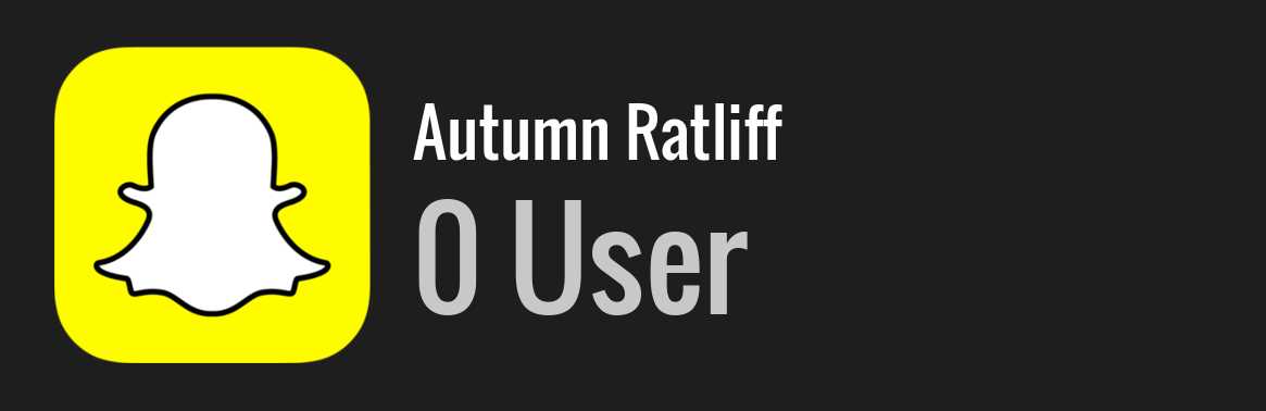 Autumn Ratliff snapchat